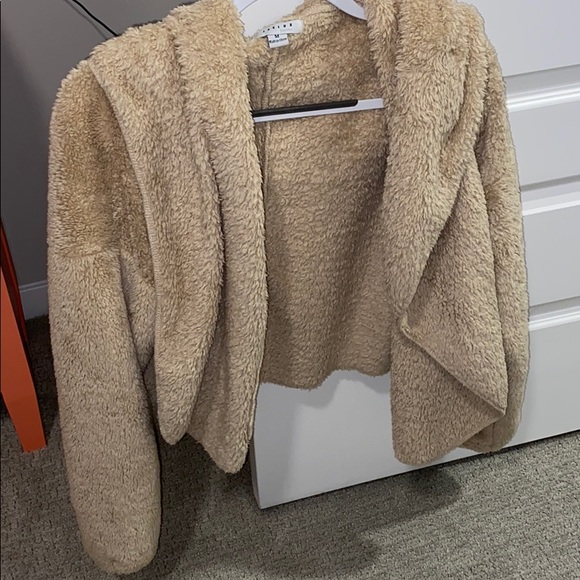 So soft teddy cardigan sweater - Picture 2 of 5